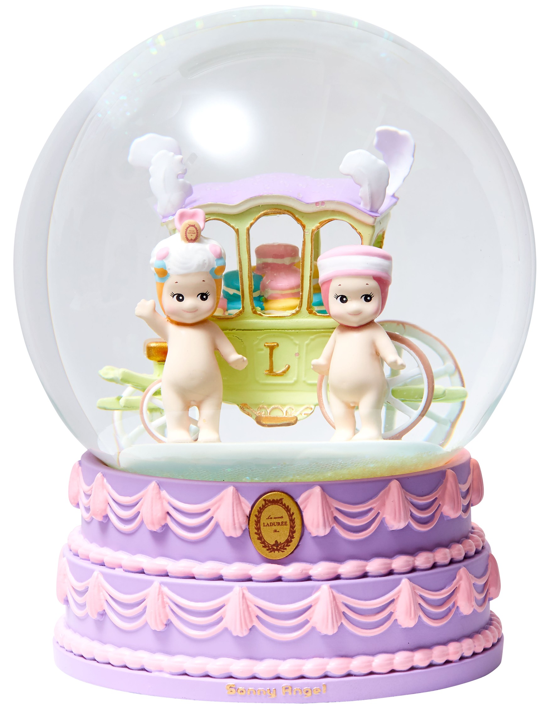 Sonny Angel Snow Globe Secrets of Ladurée French Pastry Collector Snow Globe 