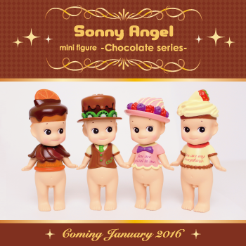 Dreams Sonny Angel Chocolate 2016 Orange Strawberry Kiwi Berry Mini Figure Set