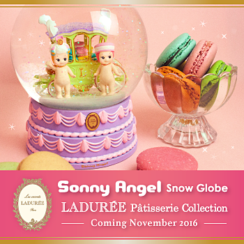 Sonny Angel Snow Globe Ladurée – Pâtisserie Collection – ｜ Sonny