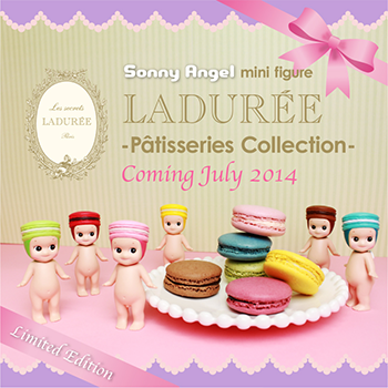 Sonny Angel collaborated with the world famous Pastry Shop Ladurée