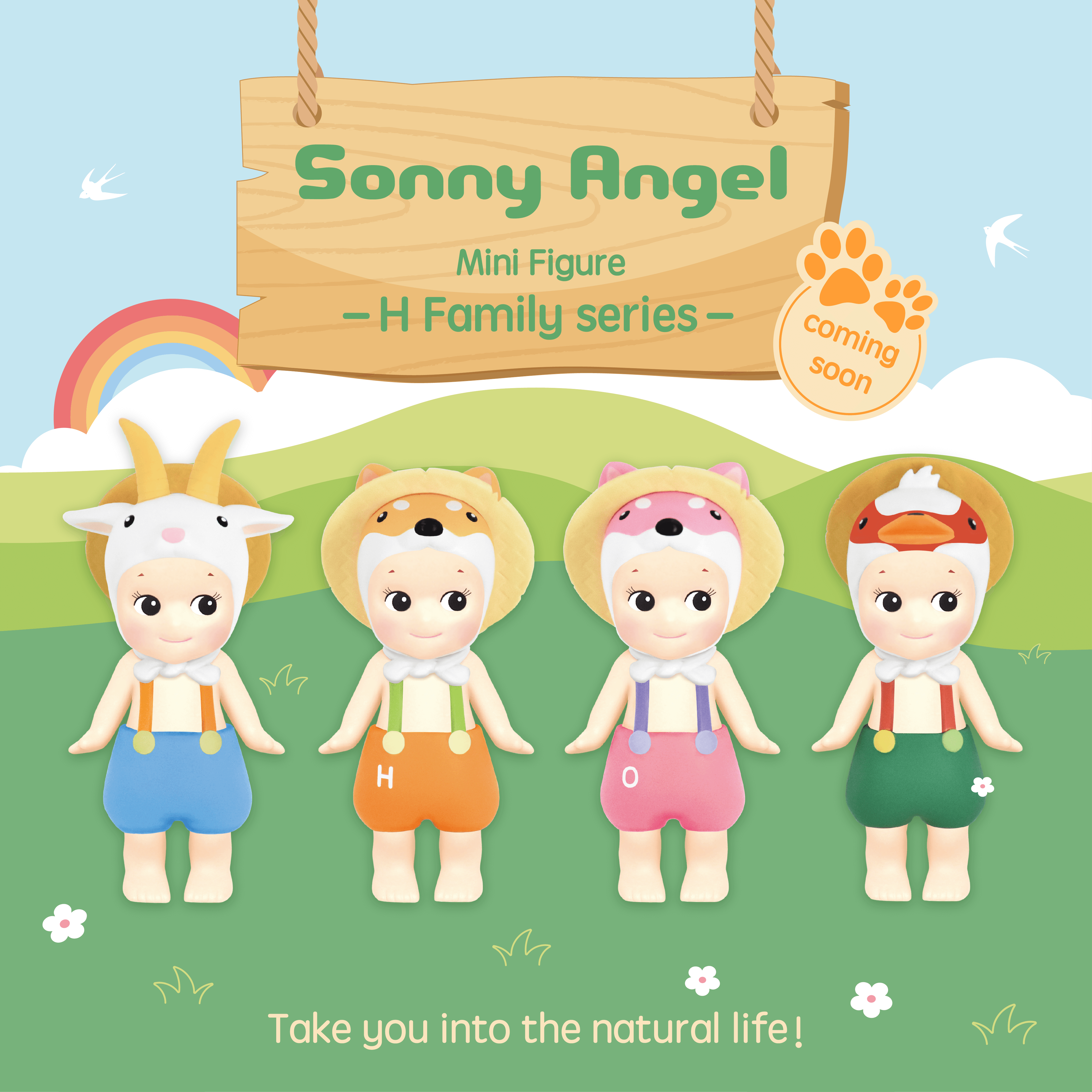 New Release: Sonny Angel is enjoying country life!『Sonny Angel -H 