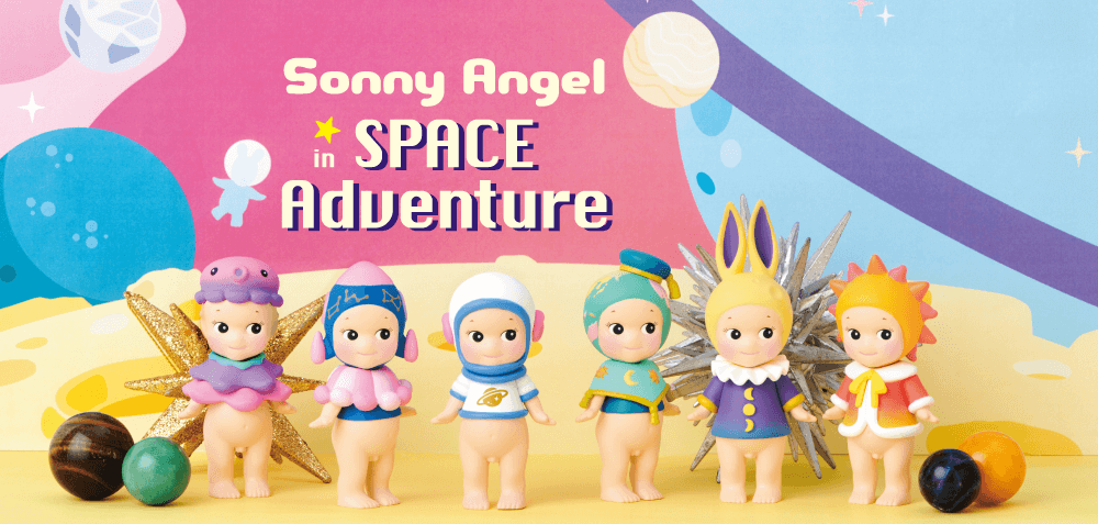 ソニーエンジェルが未知なる宇宙で大冒険!?『Sonny Angel in Space