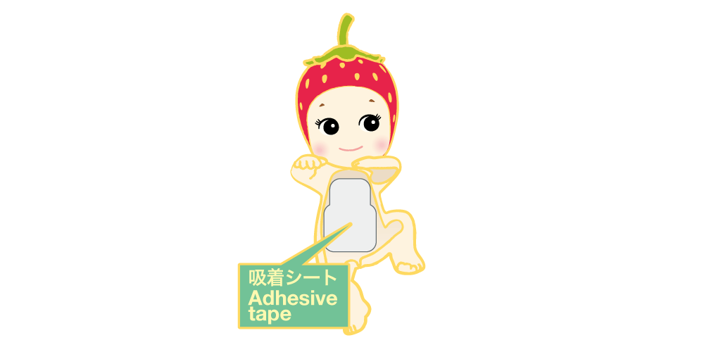 第2弾のHIPPERSは、“収穫”がテーマ。色とりどりの野菜や果物のかぶり 第2弾のHIPPERSは、“収穫”がテーマ。色とりどりの野菜や果物のかぶり