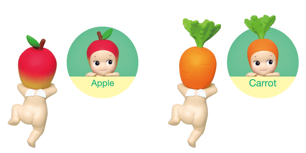 Sonny Angel HIPPERS Harvest Series Apple