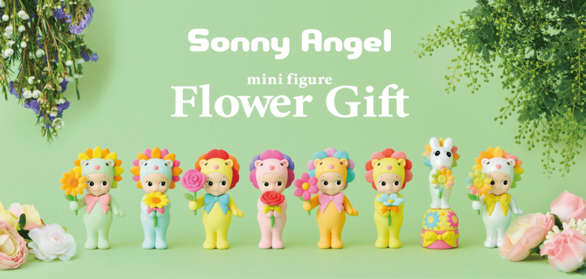 New Release：Show your feelings with a Sonny Angel Flower Gift! 『Sonny Angel  mini figure Flower Gift』 ｜ Sonny Angel - Official Site 