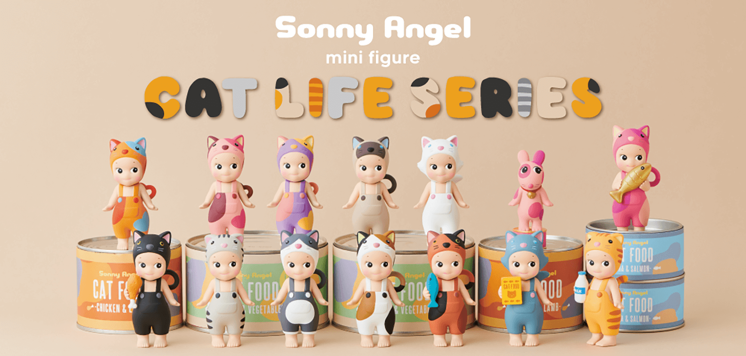 Add fun to every day with the “”Sonny Angel Cat Life series”! Any 
