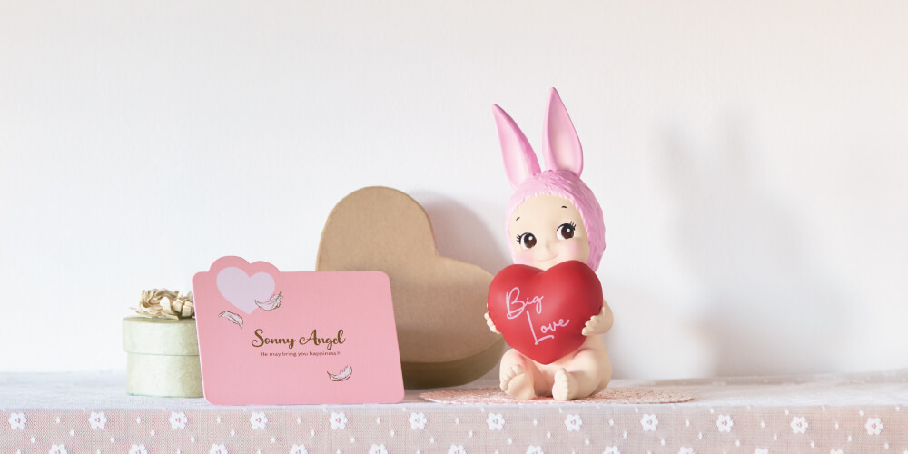 Master Collectionの第3弾「Heart Rabbit」が登場。Sonny Angelが贈る